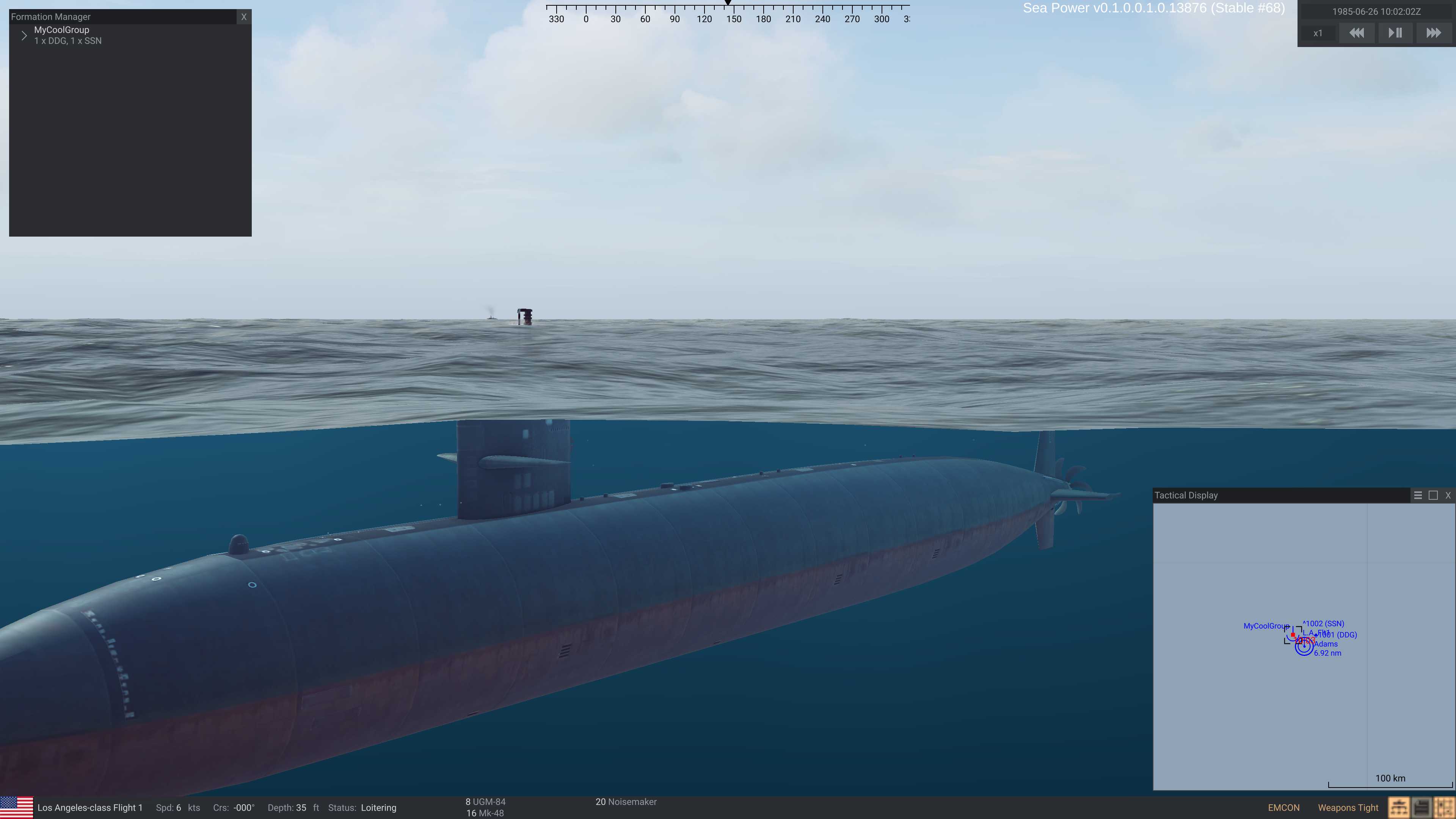 Sea Power Mission Editor MyCoolGroup In-Game