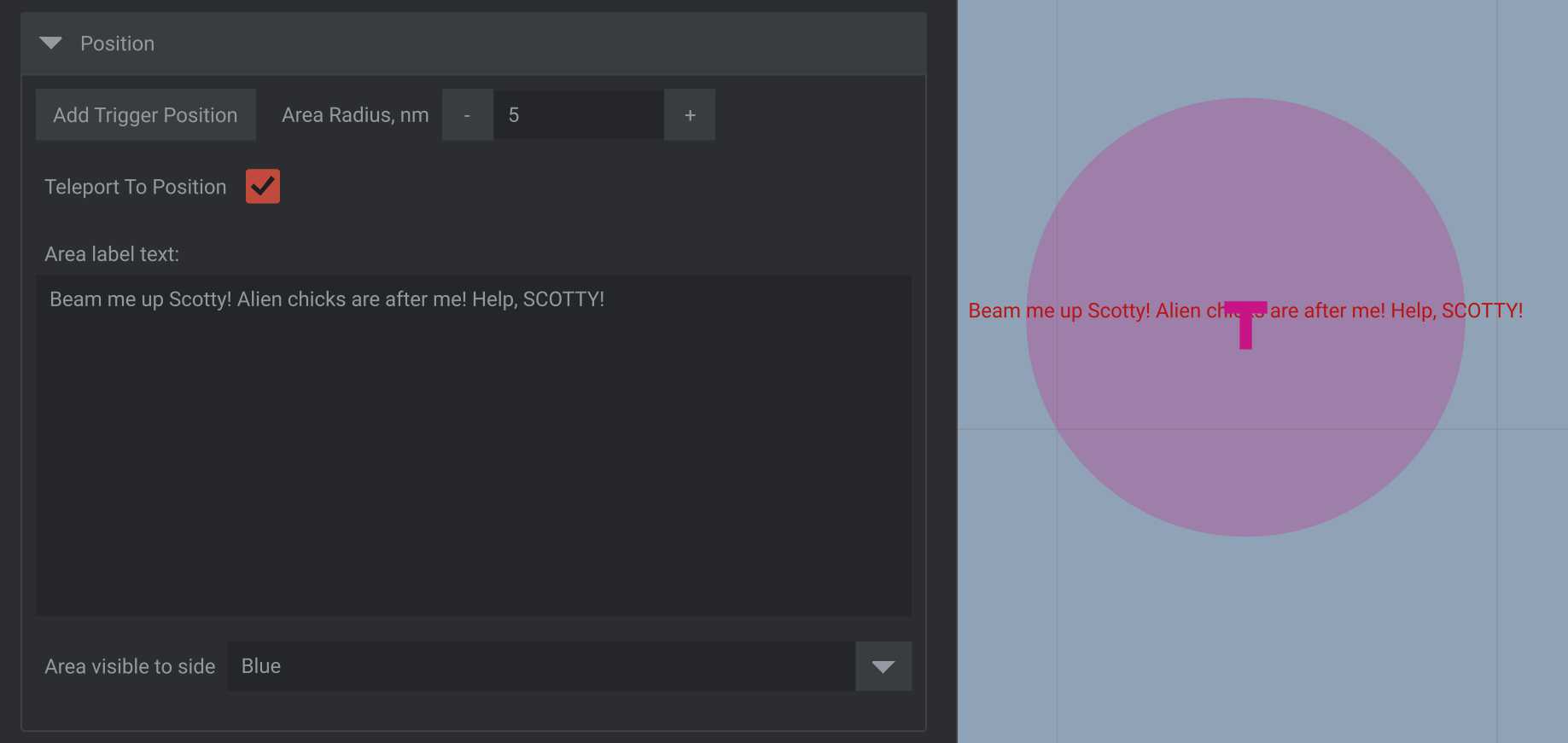 Sea Power Mission Editor Trigger Condition Position