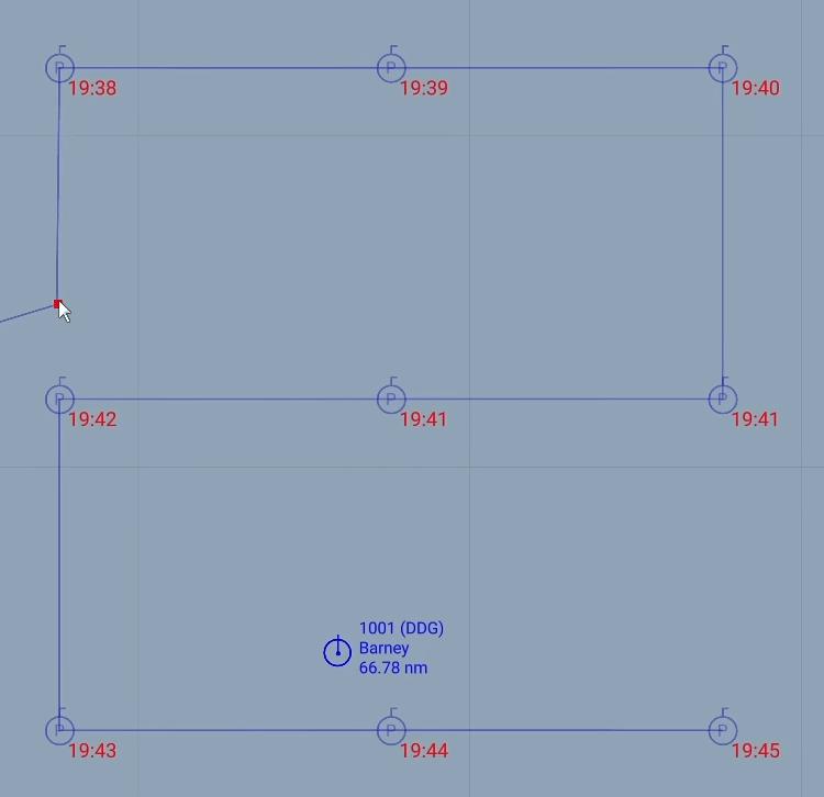 Sea Power Sonobuoy Helicopter Waypoints Pattern