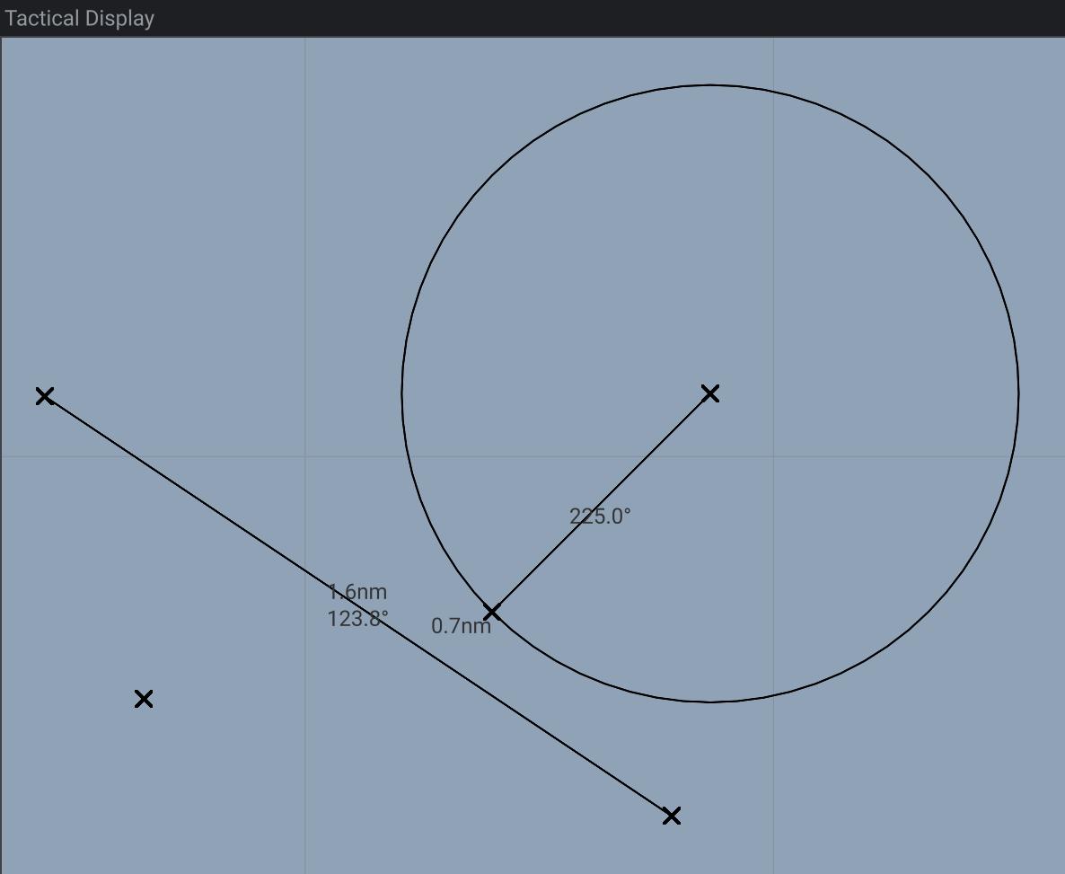 Tactical Display Drawing Tools Examples Sea Power