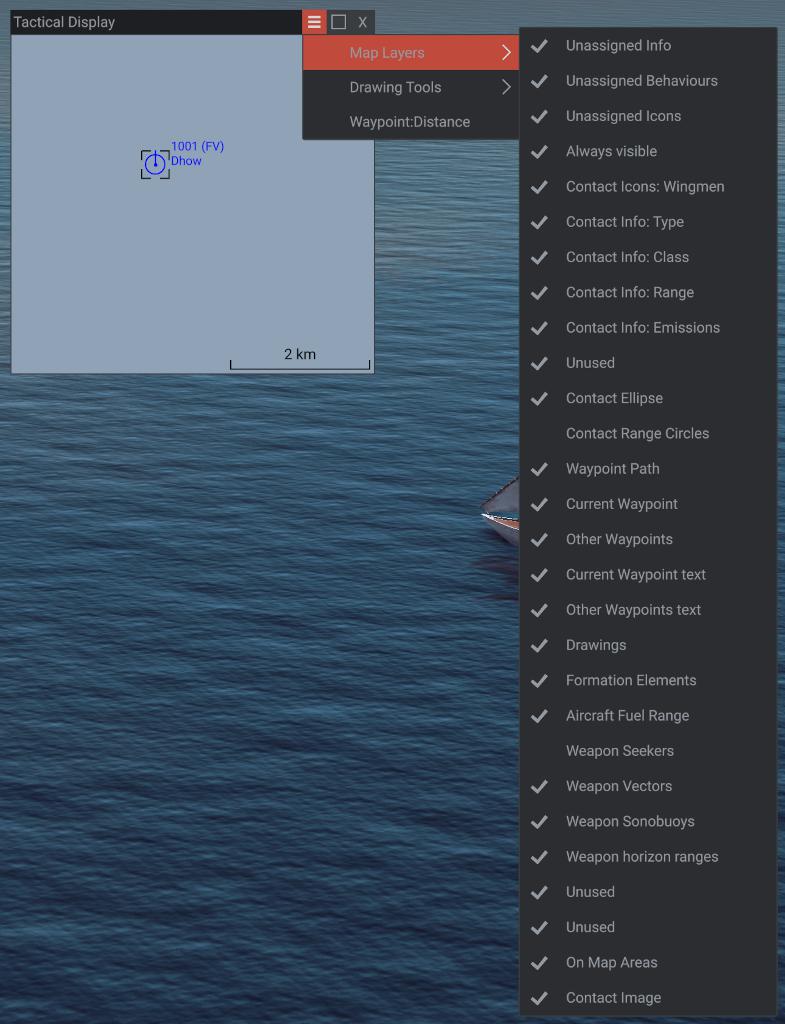 Tactical Display Map Filters 1 Sea Power