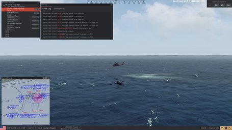 ASW Tactics Sonobuoy 15nm Circles Sea Power Naval Combat in the Missile Age Screenshot