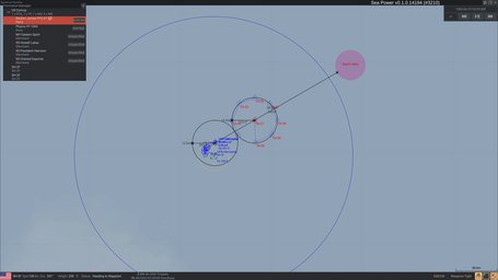 ASW Tactics Sonobuoy 15nm Circles Sea Power Naval Combat in the Missile Age Screenshot