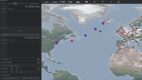 NACV Split Mission Design Sea Power Naval Combat in the Missile Age Screenshot