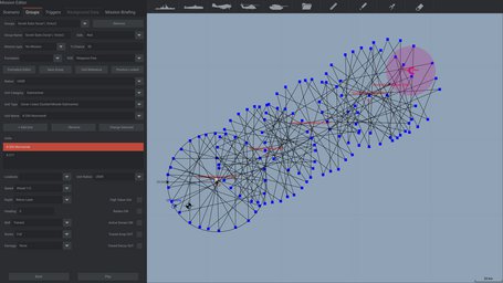 NACV Split Mission Design Sea Power Naval Combat in the Missile Age Screenshot