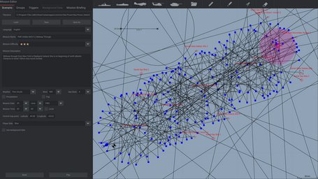 NACV Split Mission Design Sea Power Naval Combat in the Missile Age Screenshot